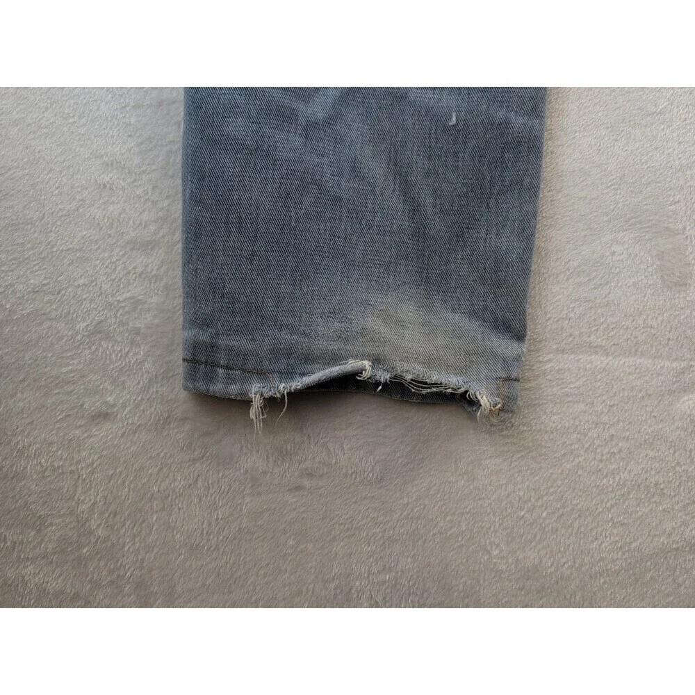 Pepe Jeans ORIGINAL PEPE COMFORT Jeans Y2K Distressed Relaxed Fit Size 36x33